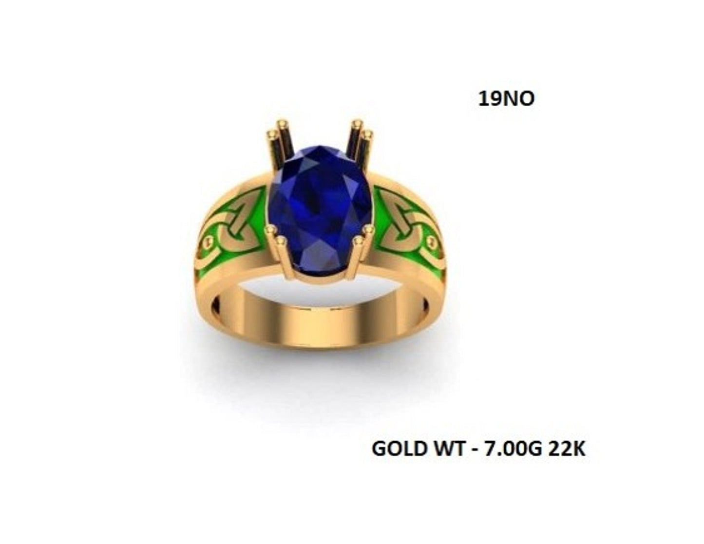 Casting Stone Ring #0248