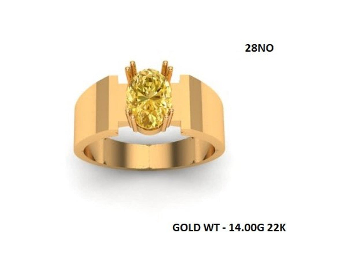 Casting Stone Ring #0250