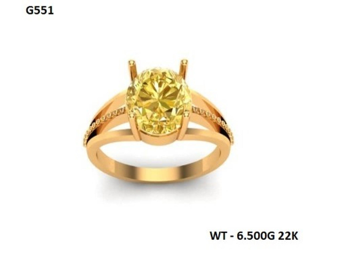 Casting Stone Ring #0272