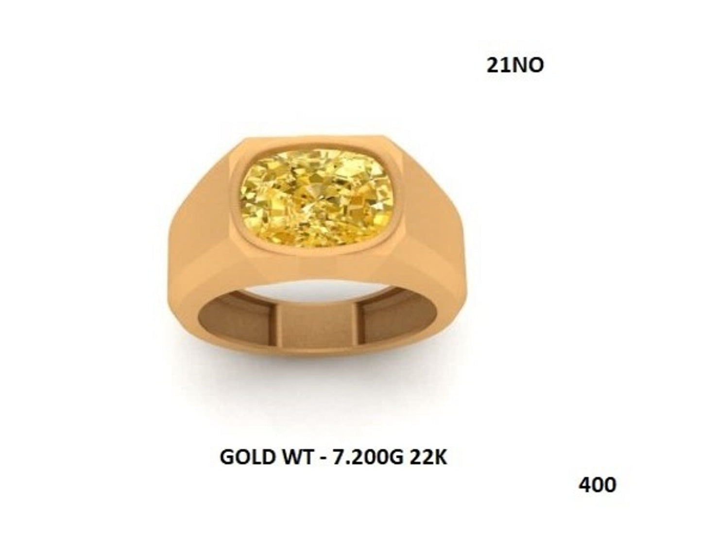 Casting Stone Ring #0302
