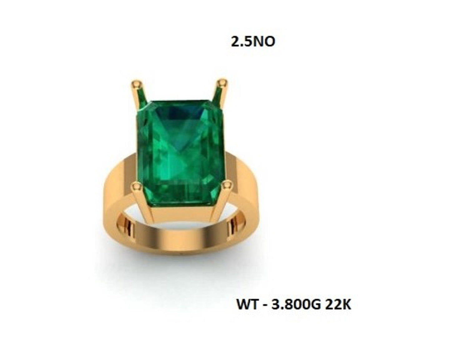 Casting Stone Ring #0304