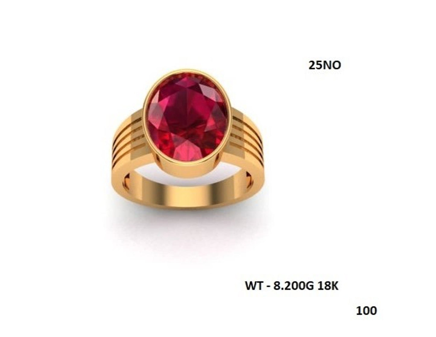 Casting Stone Ring #0306