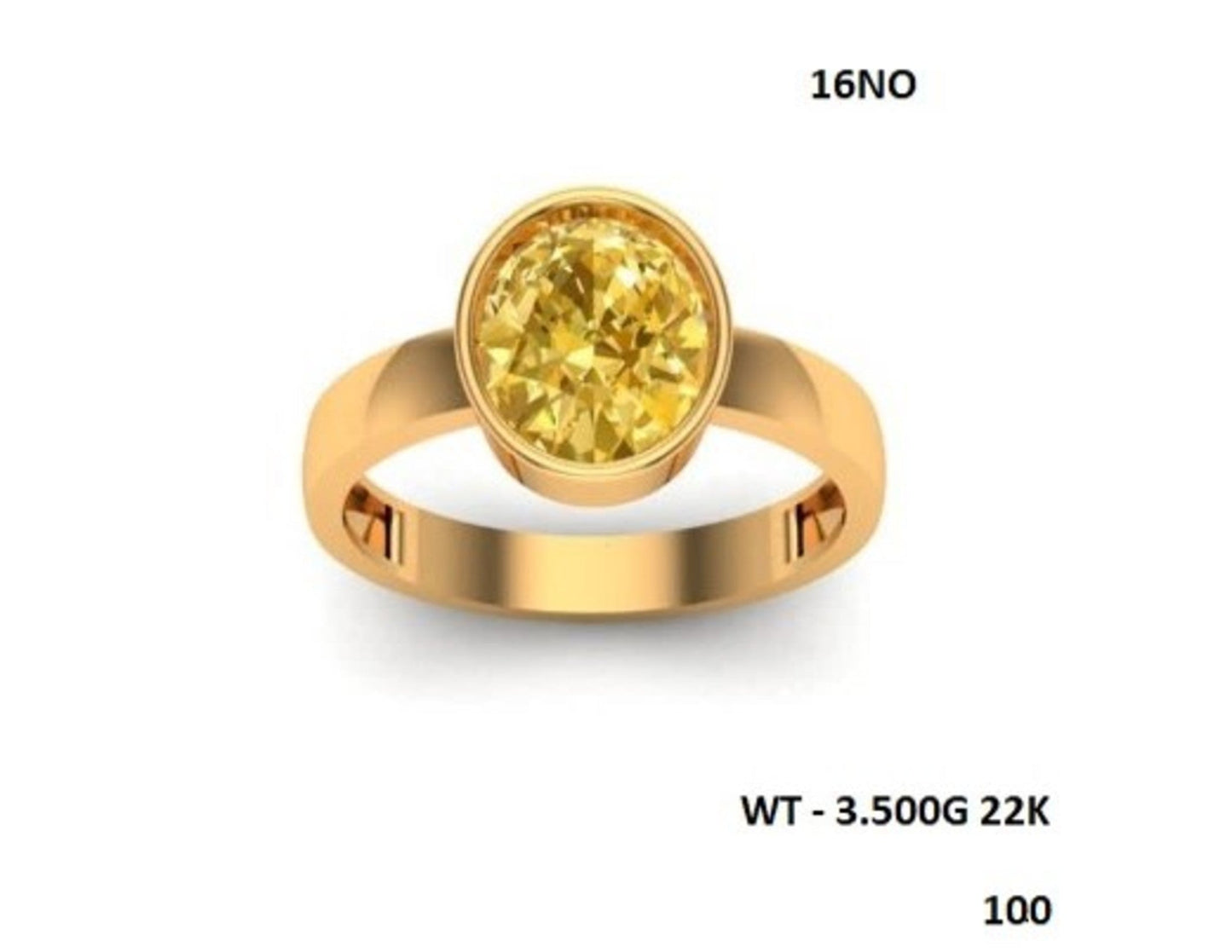 Casting Stone Ring #0324