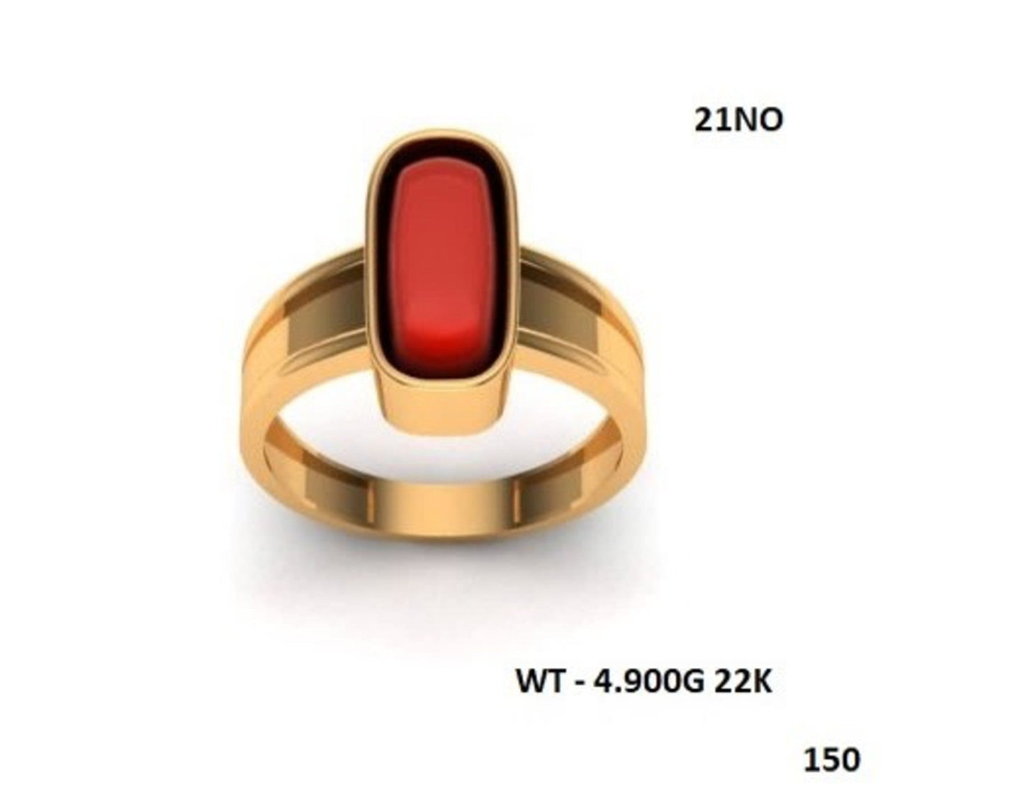 Casting Stone Ring #0325