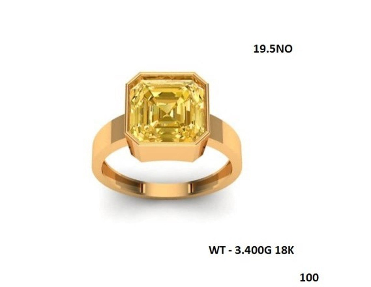 Casting Stone Ring #0328