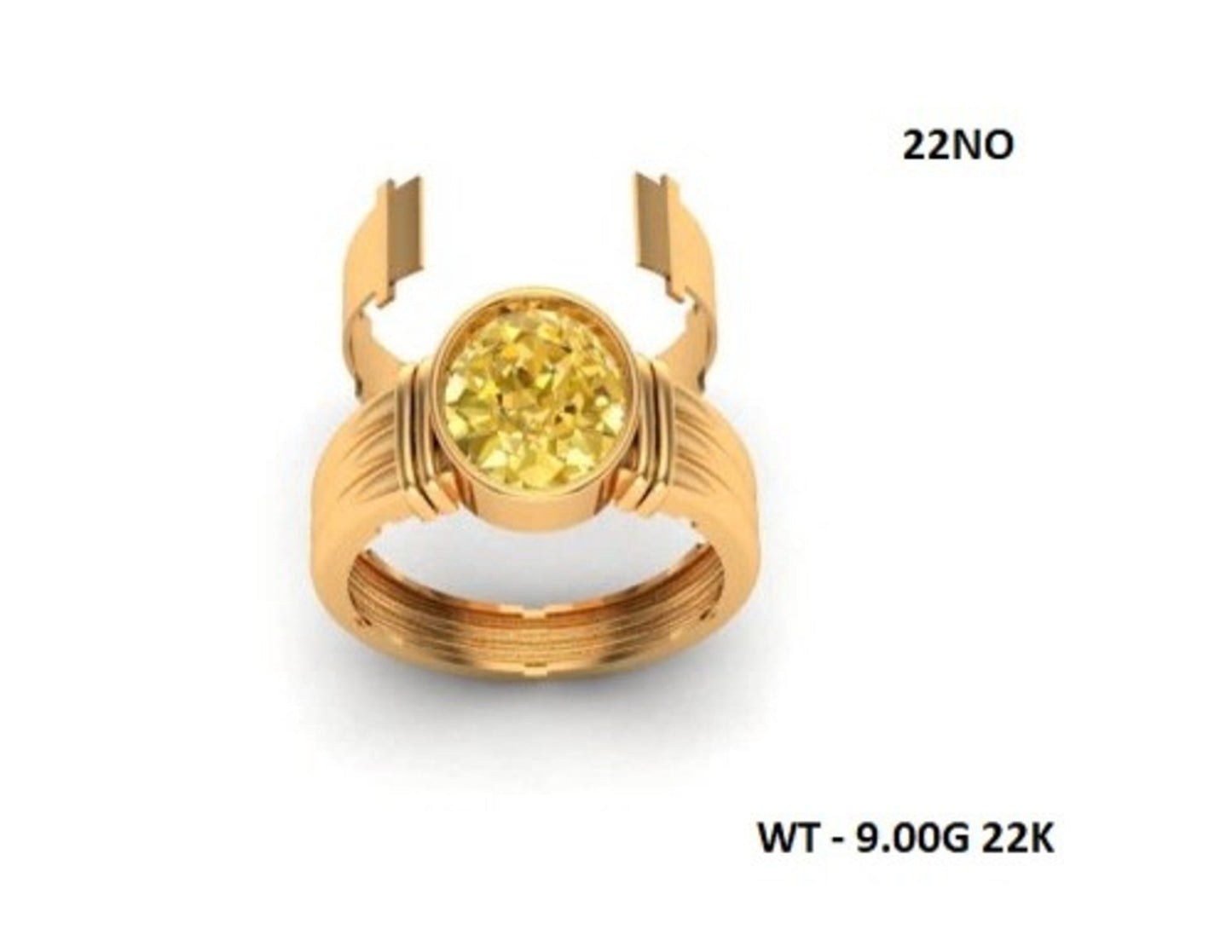 Casting Stone Ring #0332