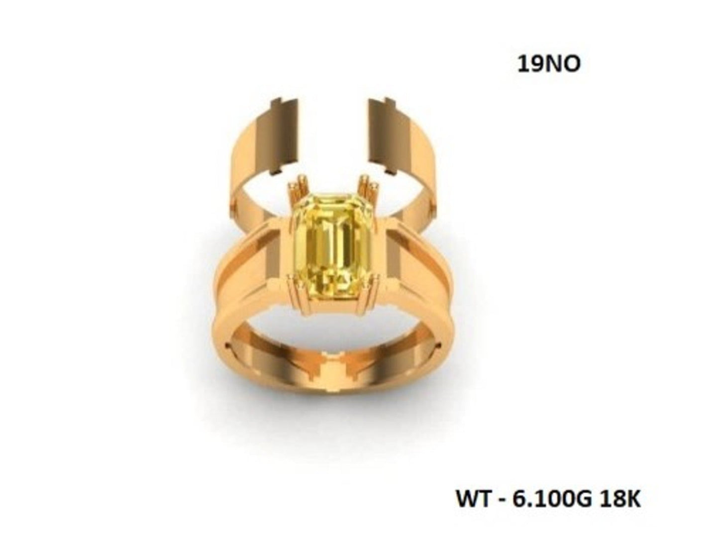 Casting Stone Ring #0333