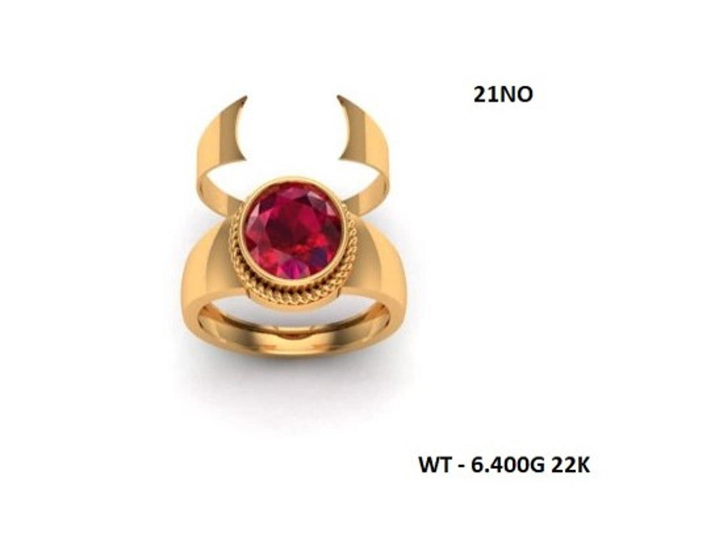 Casting Stone Ring #0334