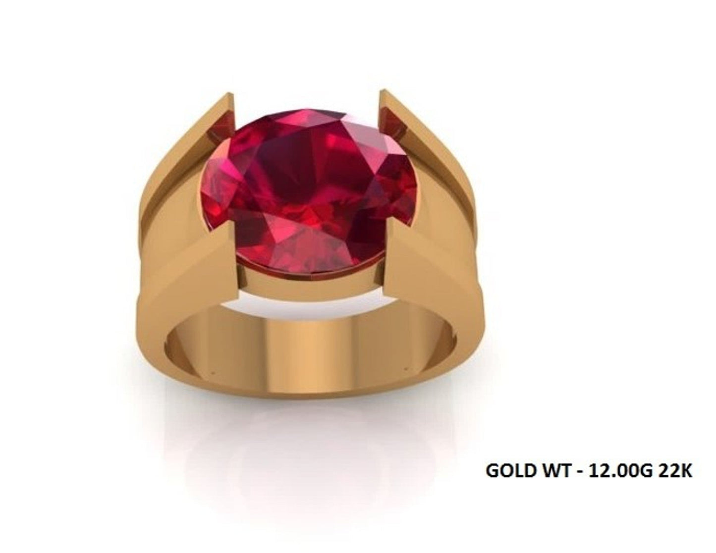 Casting Stone Ring #034