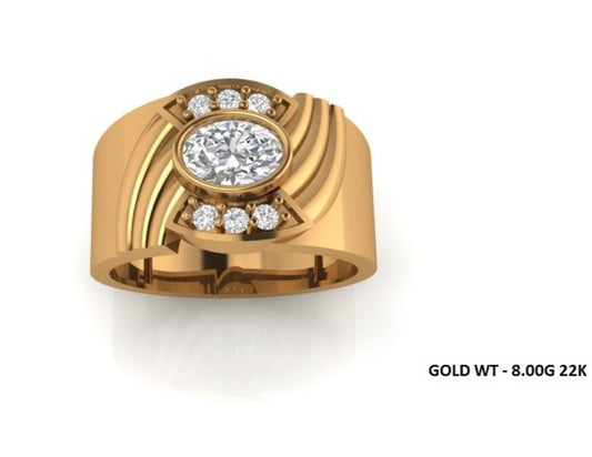 Casting Stone Ring #035