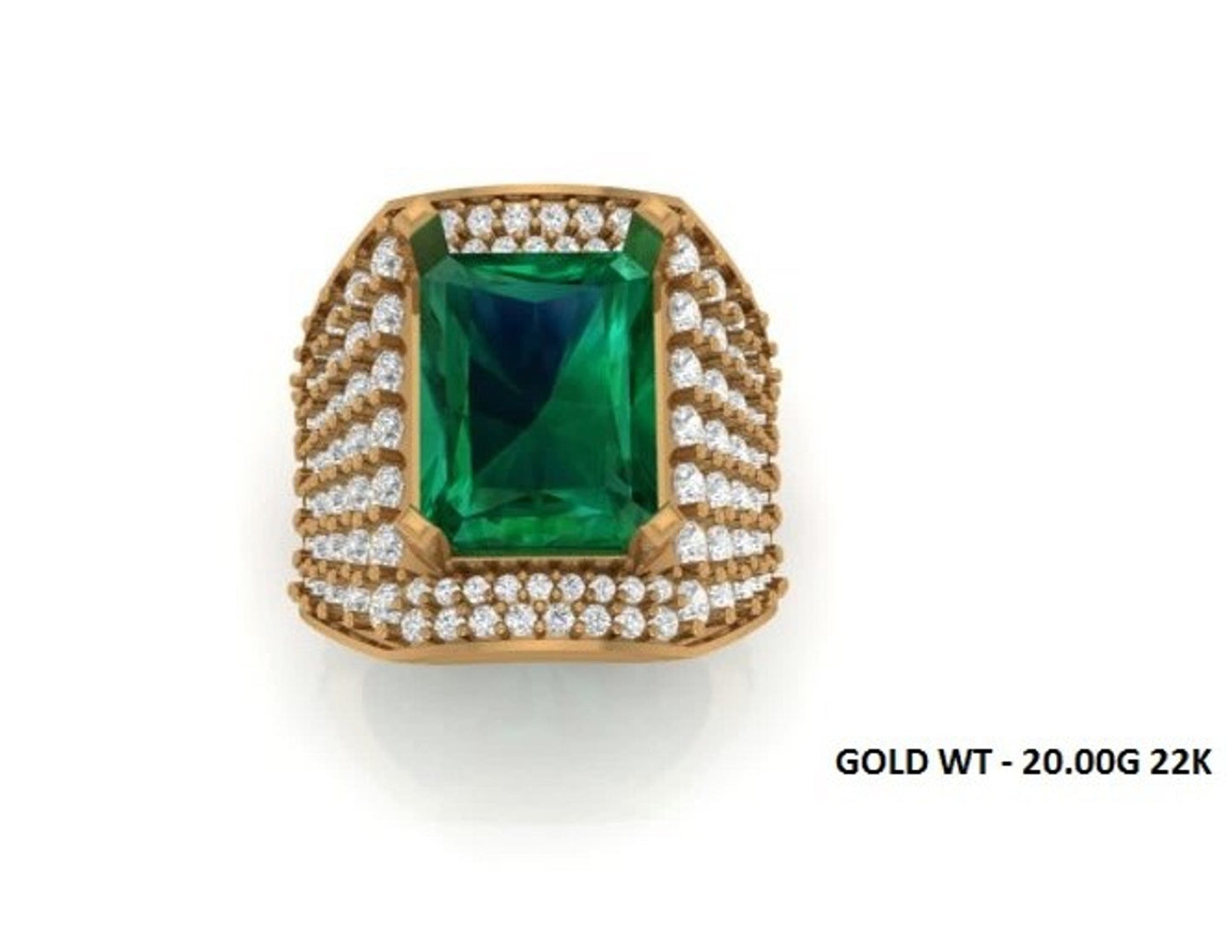 Casting Stone Ring #042