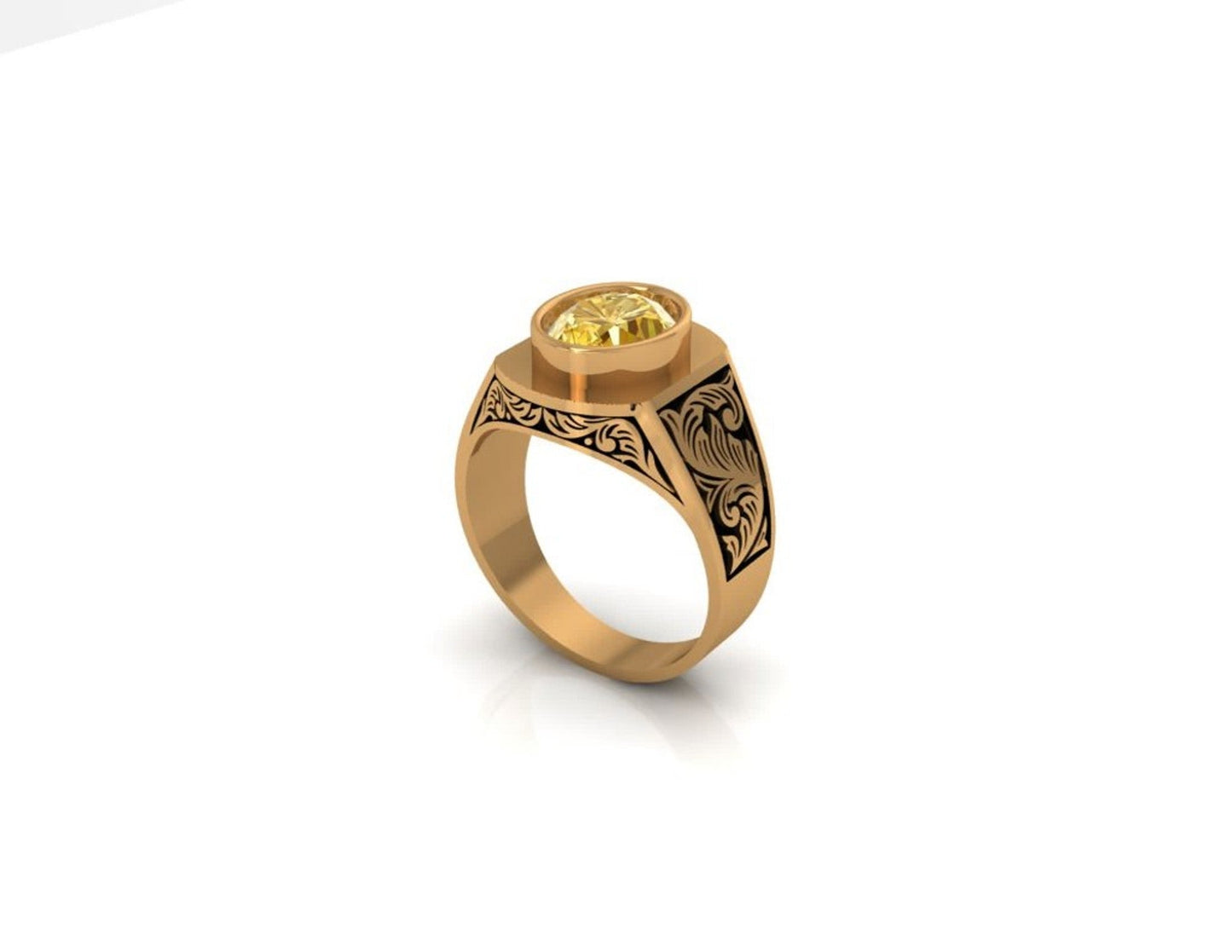 Casting Stone Ring #045