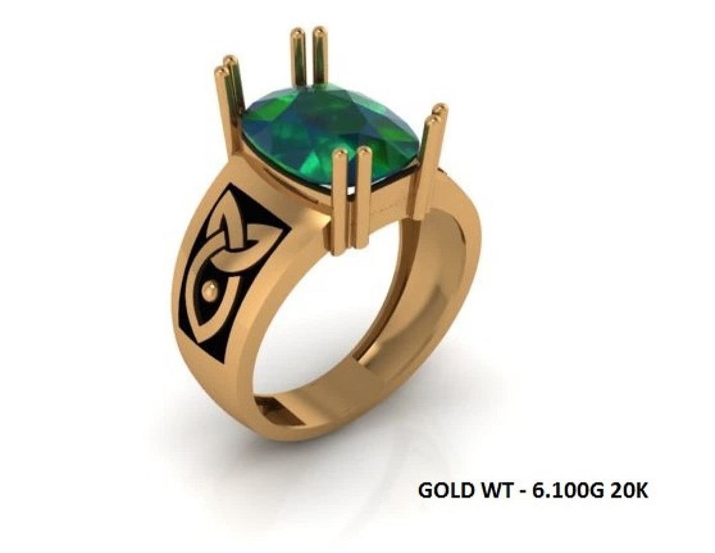 Casting Stone Ring #046