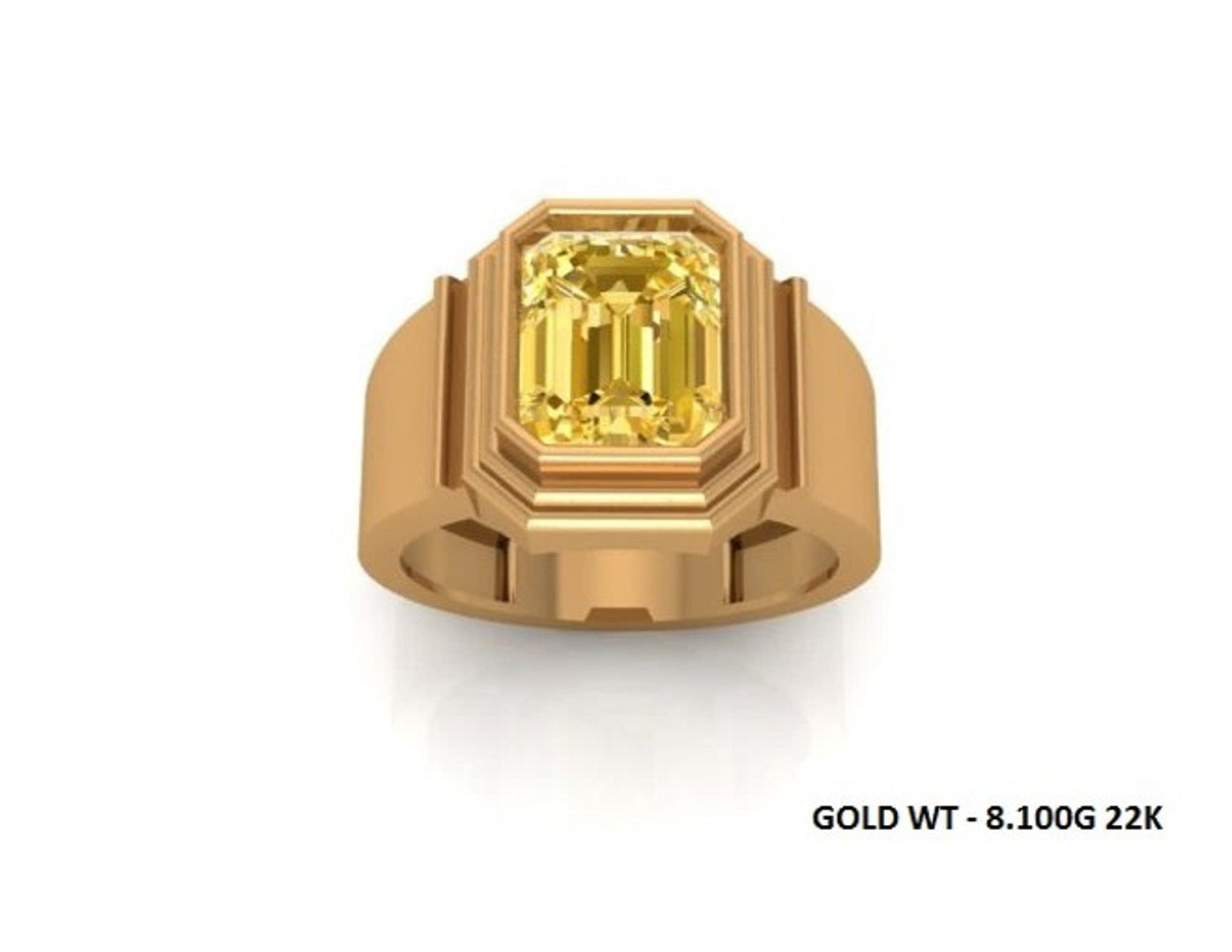 Casting Stone Ring #049