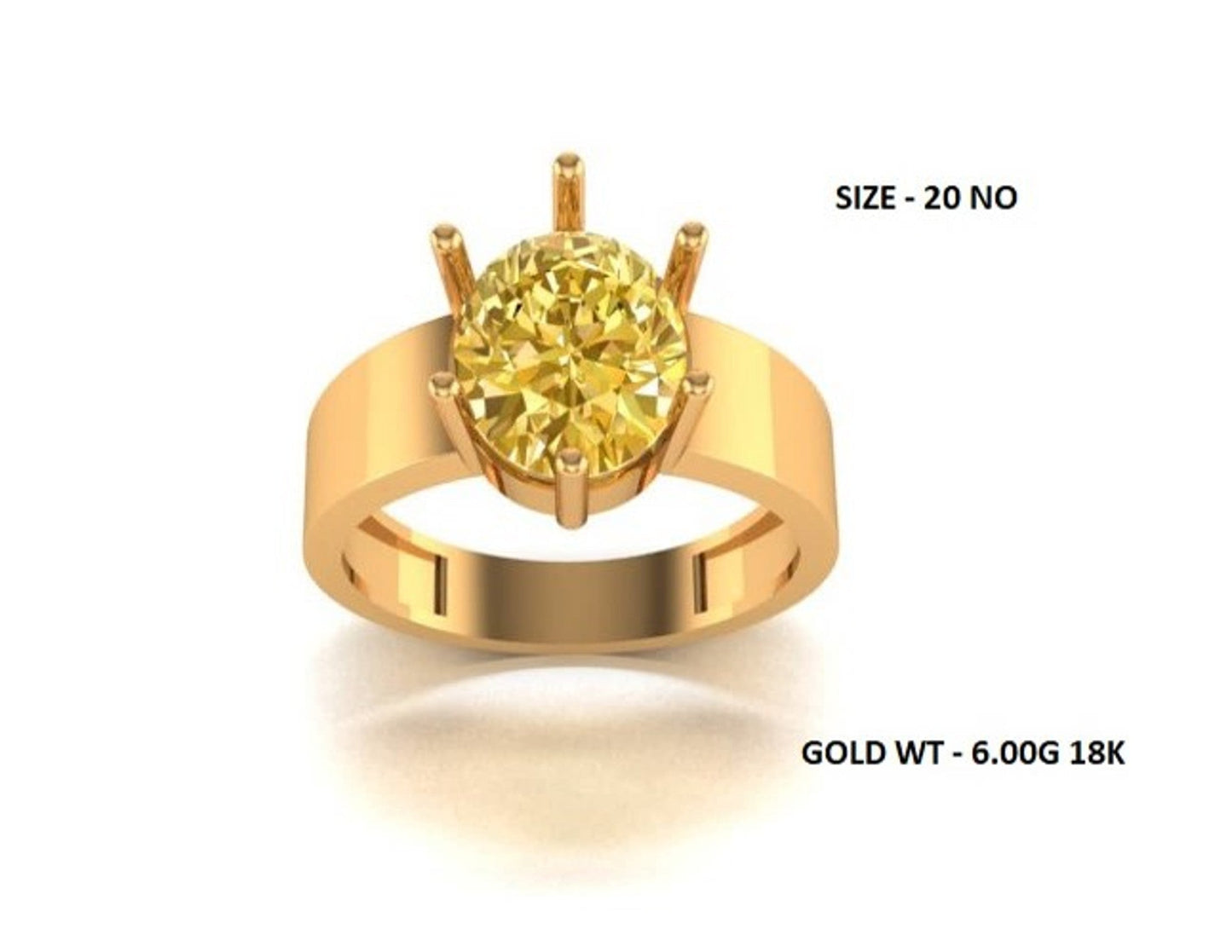 Casting Stone Ring #057