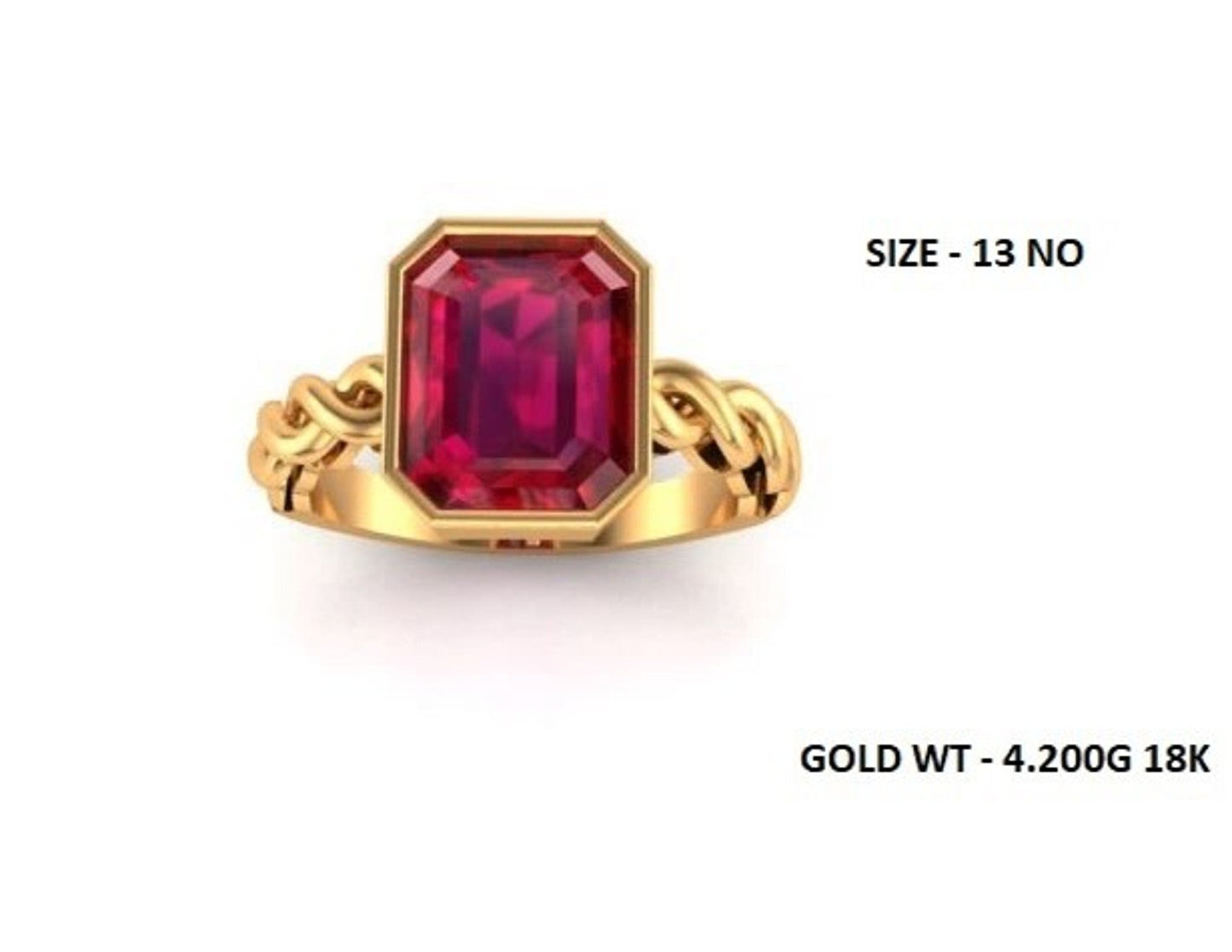 Casting Stone Ring #061