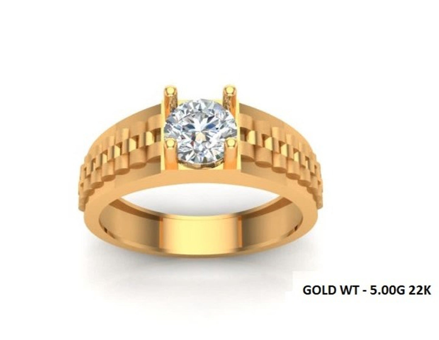 Casting Stone Ring #068
