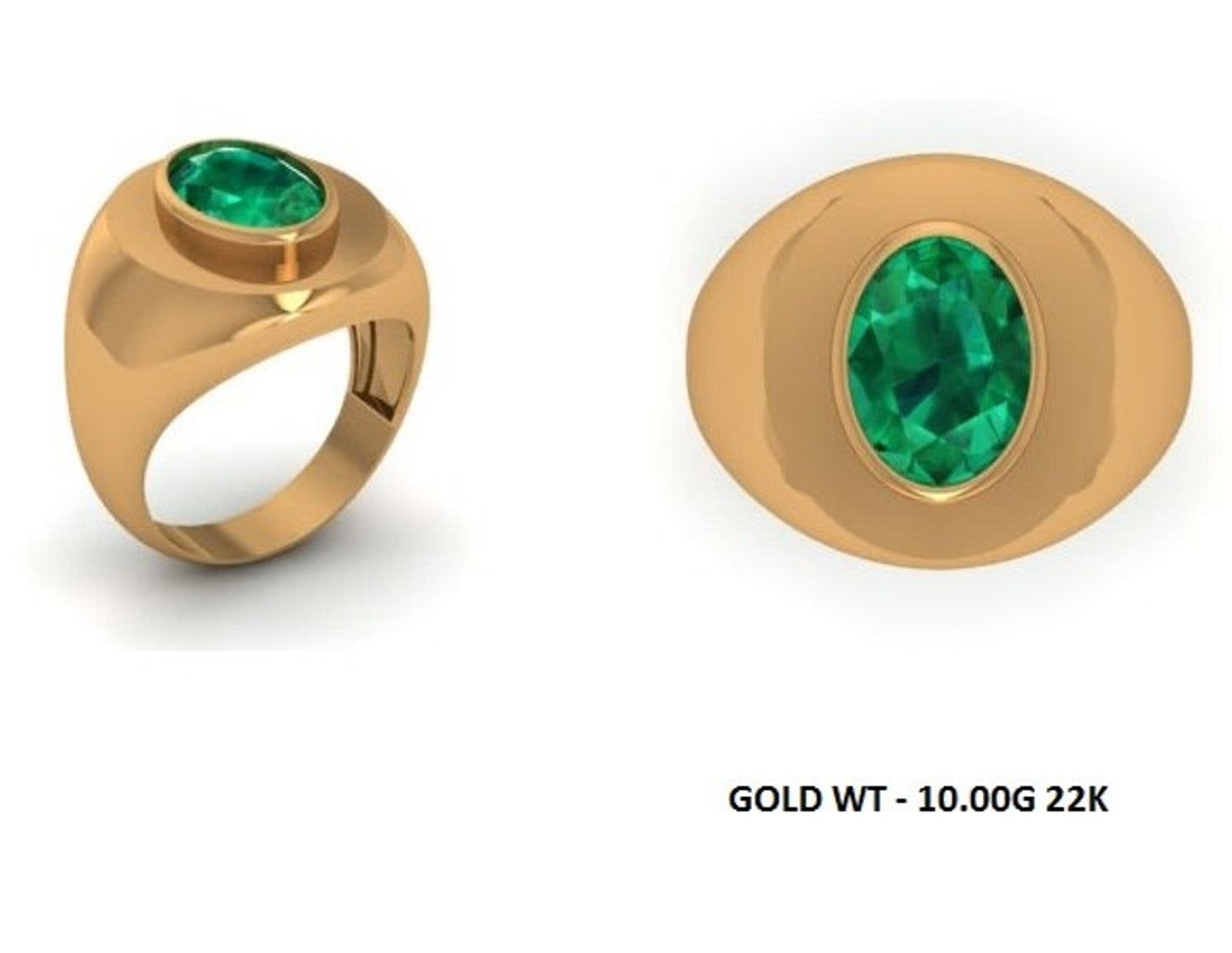 Casting Stone Ring #07
