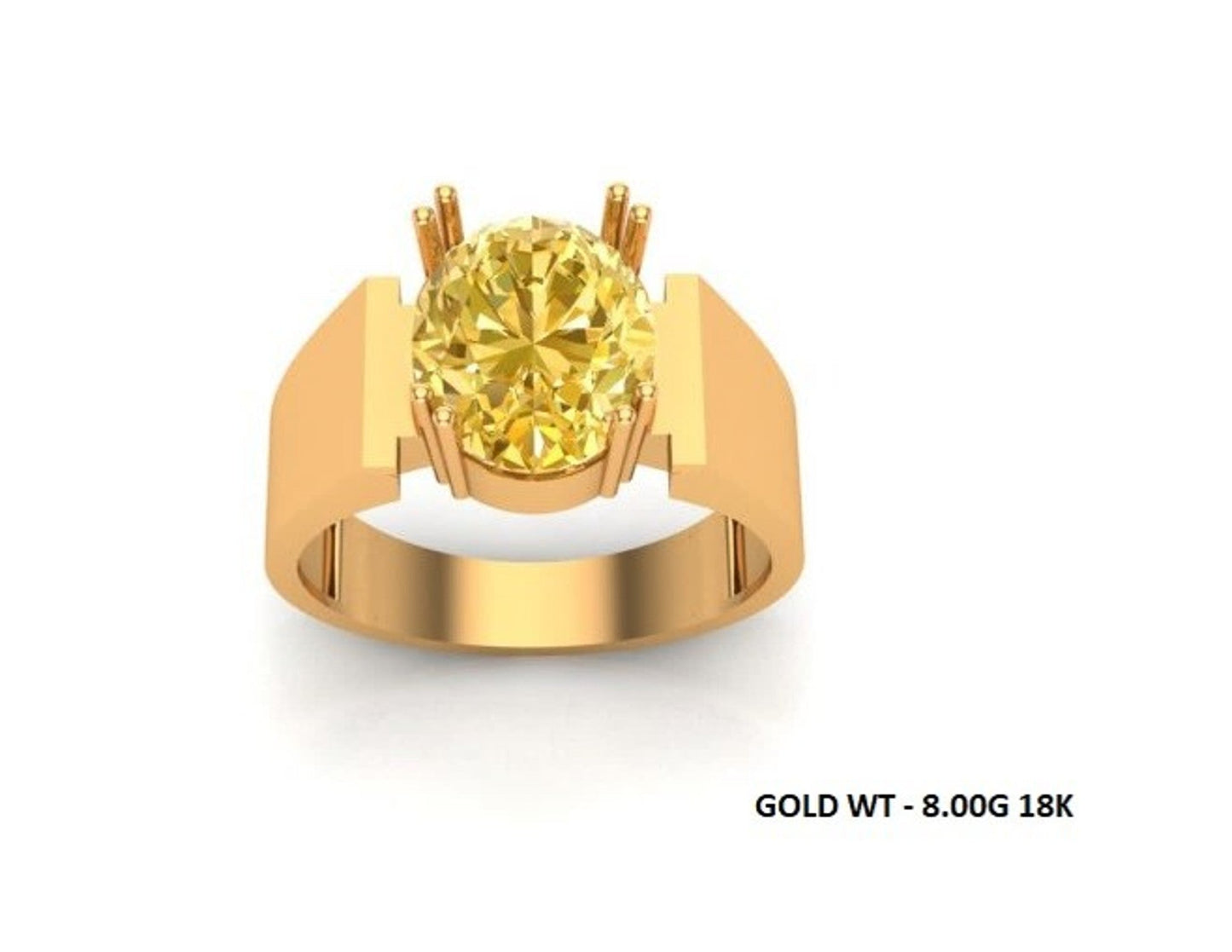 Casting Stone Ring #072