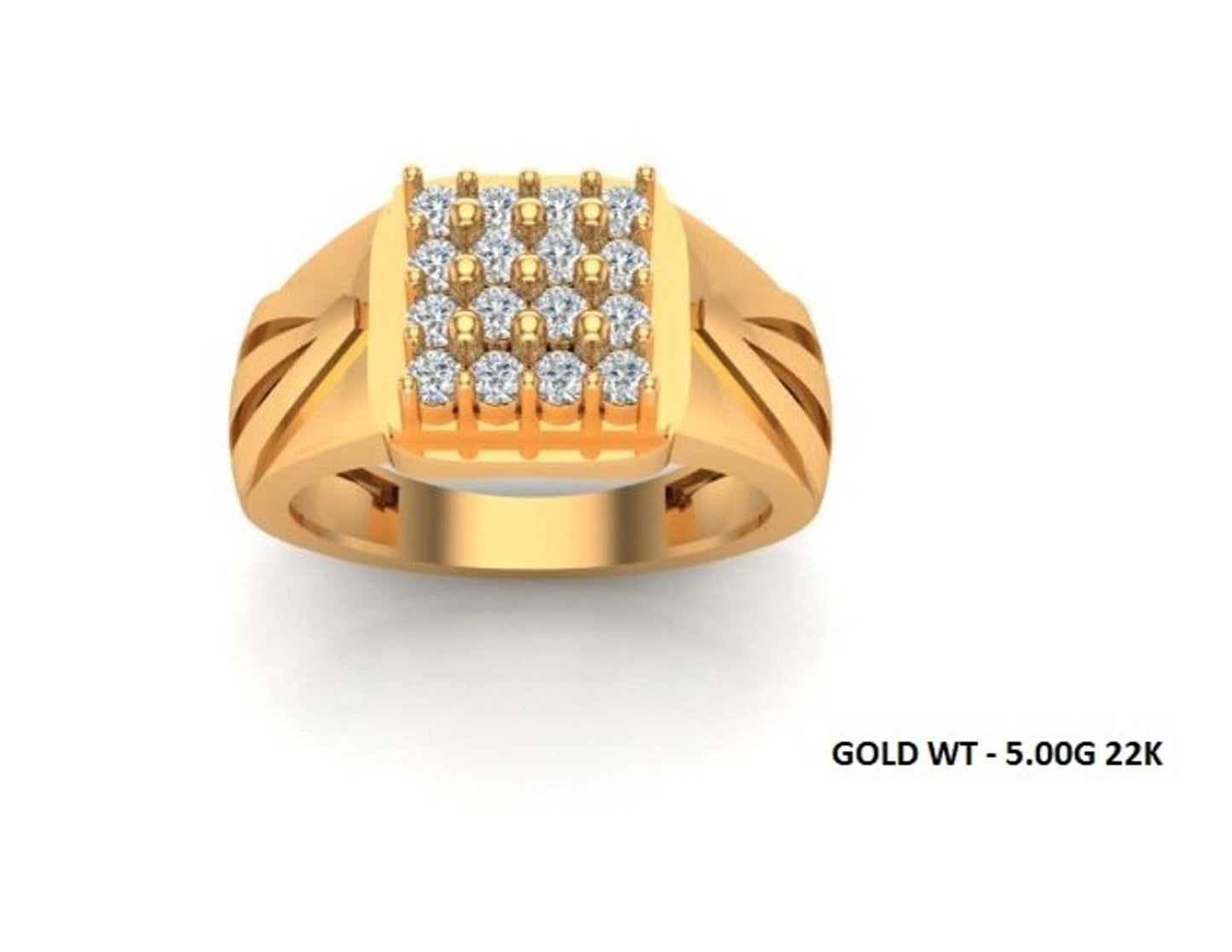 Casting Stone Ring #073
