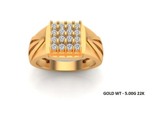 Casting Stone Ring #073