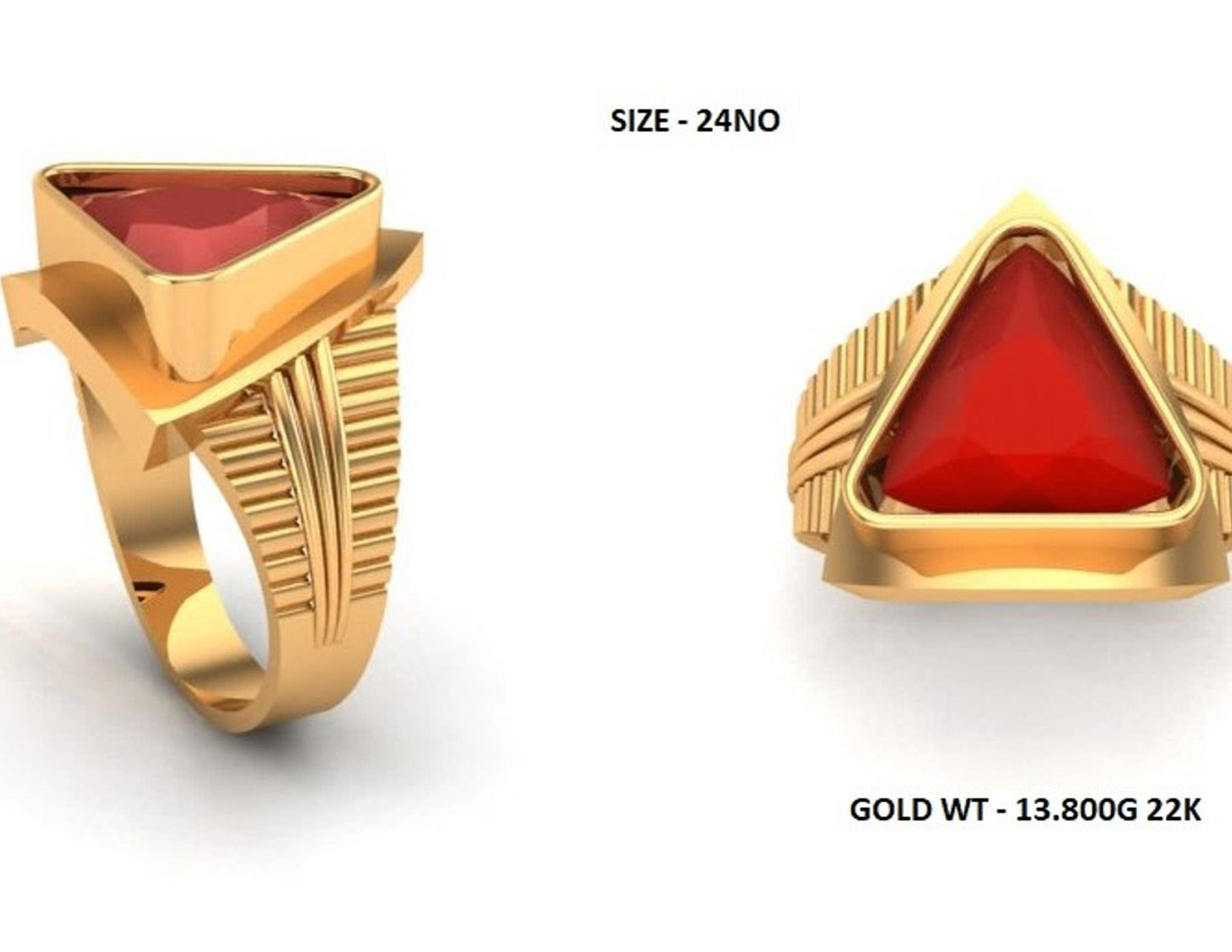 Casting Stone Ring #079