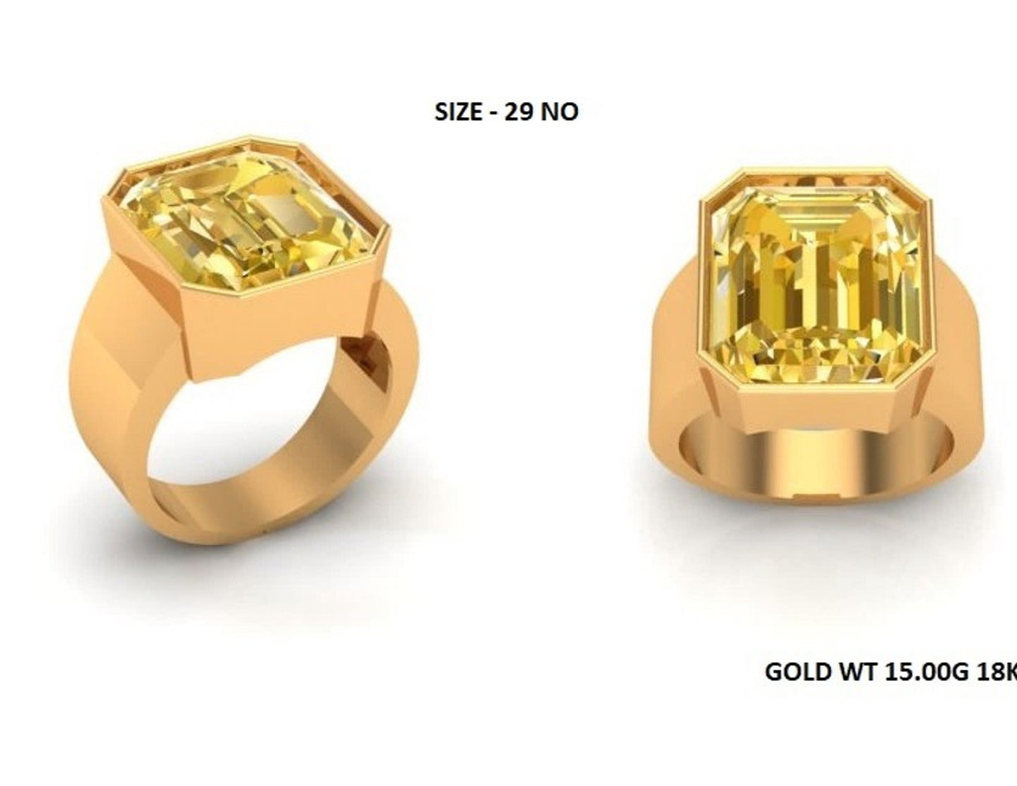 Casting Stone Ring #081