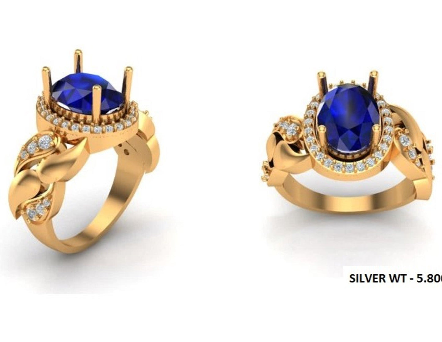 Casting Stone Ring #084