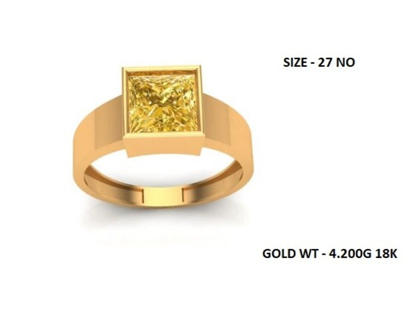 Casting Stone Ring #087