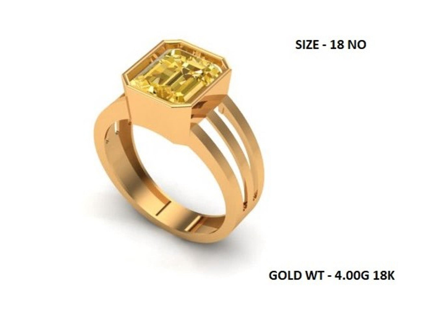 Casting Stone Ring #089