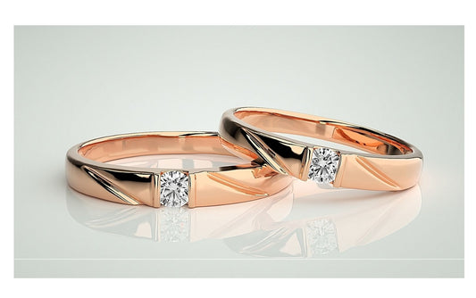 Couple Band Rings#101