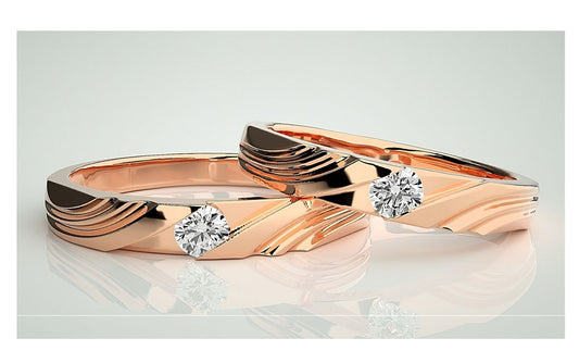 Couple Band Rings#110