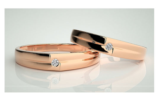 Couple Band Rings#116