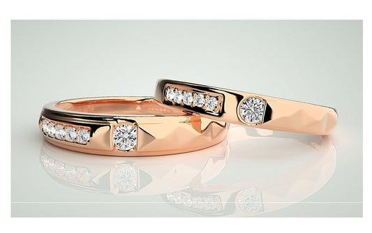 Couple Band Rings#137
