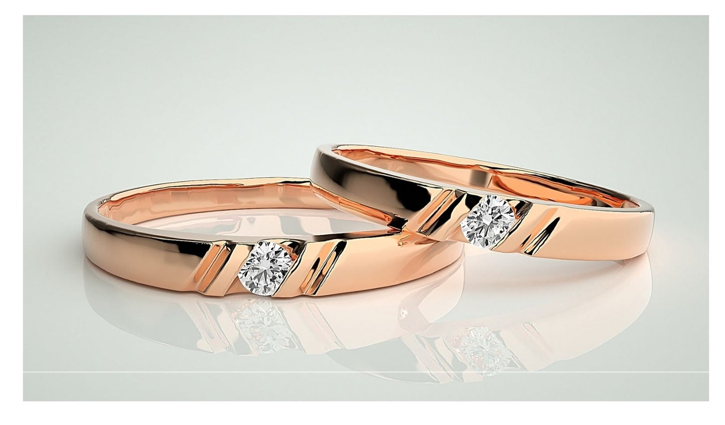 Couple Band Rings#142