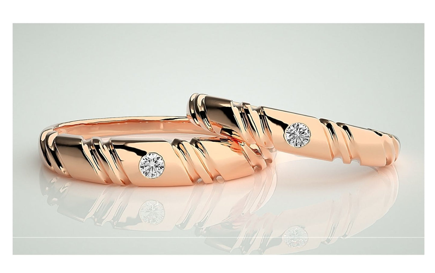 Couple Band Rings#149