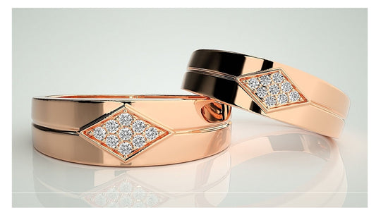 Couple Band Rings#151