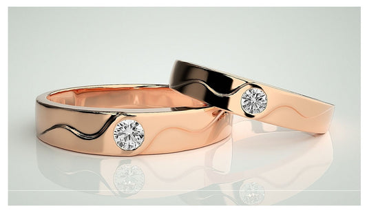 Couple Band Rings#153