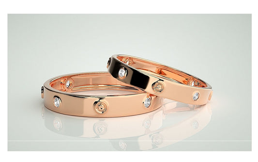 Couple Band Rings#155