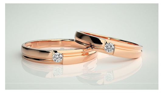 Couple Band Rings#160