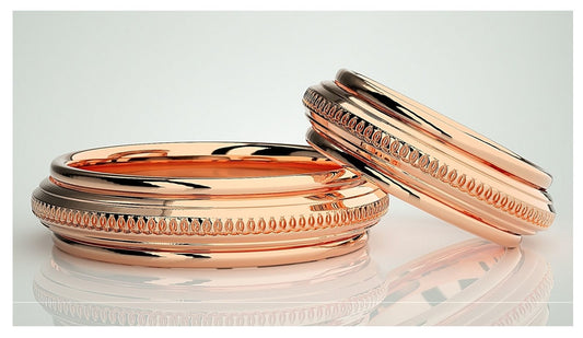Couple Band Rings#165