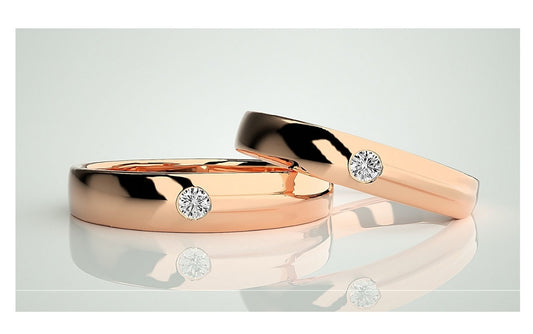 Couple Band Rings#167