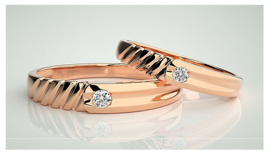 Couple Band Rings#183