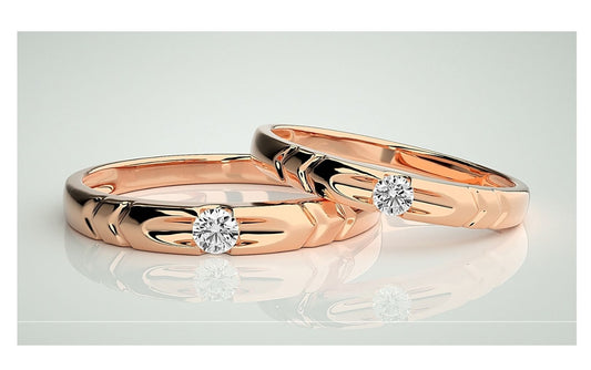 Couple Band Rings#185