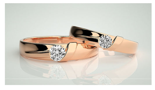 Couple Band Rings#190