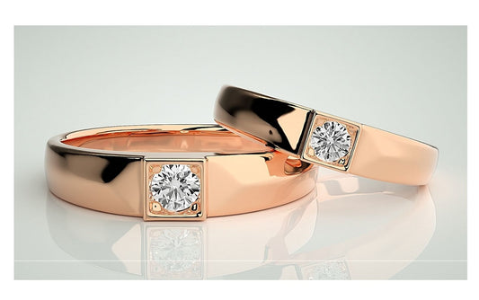 Couple Band Rings#194