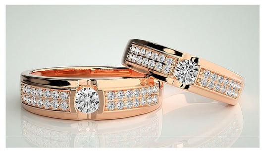 Couple Band Rings#198