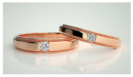 Couple Band Rings#21