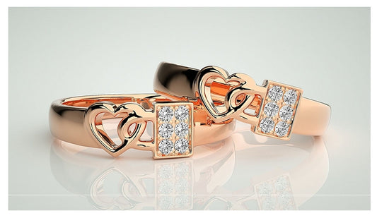 Couple Band Rings#06