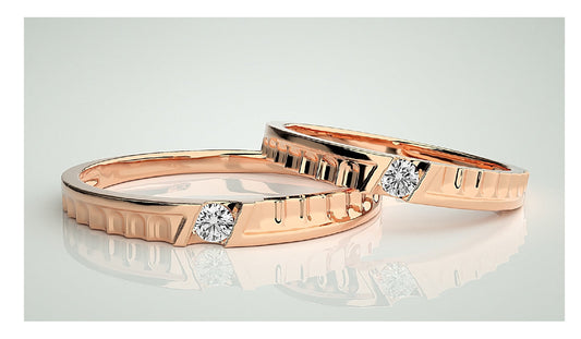 Couple Band Rings#69